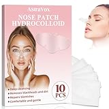 Mitesserentferner Stripes, Tiefenreinigung, Hydrokolloid Pflaster Für Jede Haut, Absorbieren Effektiv Öl, Entfernen Mitesser, Schmutz, Geeignet Für Männer Und Frauen, Einfach Anzuwenden (10 Stück)