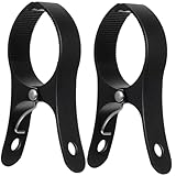 MOTHNUR 2 Stück Große Aluminium Wäscheklammern Winddicht Starke Klammern mit Rutsch für Strandtücher Sonnenliegen Handtücher Kleidung Trocknen Clips für Outdoor und Haushalt