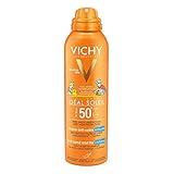 Vichy Idéal Soleil Spray Anti-Sabbia Sonnen- und Sandschutz-Spray für Kinder, mit SPF 50+