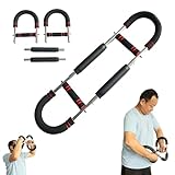 VLFit Twister Armtrainer, U-Form Verstellbarer Brustdehner, Oberschenkel-Master-Trainer, Körperstärke, Fitnessgeräte, Formen Sie den perfekten Körper, Tragbarer Federwiderstand für Heimtrainingsgeräte
