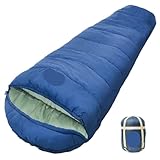 Camping-Schlafsack, Ultraleicht, wasserdicht, 4-Jahreszeiten-Schlafsäcke, Outdoor-Reisen, Wandern, Schlafausrüstung aus Baumwolle Für Outdoor Camping