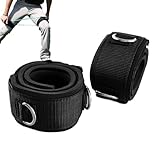 2 Stücke Fitness Oberschenkelgurte Neopren Oberschenkelgurte Padded Fitness Beine Manschette Gepolsterte D-Ring Beinmanschetten Für Fitnessstudio Workout Kabelmaschinen Padded Neopren Gepolstert