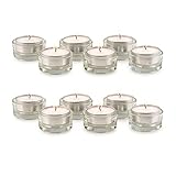 Teelichthalter - Mona / 12er Set | Premium Qualität/Gastro Dekoration Hochzeit Geburtstag/Pajoma