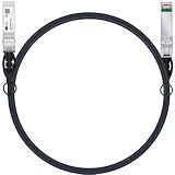 H!Fiber.com 1.25G SFP Cable, SFP DAC, 2-Meter(6.6ft), 1GBASE-CU Passive Direct Attach Copper Twinax Cable for Cisco SFP-H1GB-CU2M, Meraki, Ubiquiti,UniFi Mikrotik, Fortinet, Netgear, D-Link and More