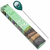 Lange Sonde für den tiefen Einsatz Boden-Feuchtigkeitsmessgerät, Boden-Feuchtigkeitsmesser, Hygrometer für den Garten & die Landwirtschaft, bodentester,Keine Batterien erforderlich