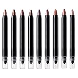 Schimmernde Lidschatten für 6 Farben Lidschattenringe Brightener von Gebäck - Brillensichere Brille für Frauen, natürliche und perfekte Mischung