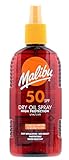 Malibu Hoher Schutz, wasserbeständig, nicht fettend, Sonnenspray, LSF 50, 200 ml