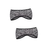 GALPADA 2St warme Ohrenschützer ohrenwärmer ear warmers Winteraccessoire Stirnband für den Outdoor-Sport Haarband zum Laufen sportliches Stirnband warmes Stirnband Haarschmuck Stoff