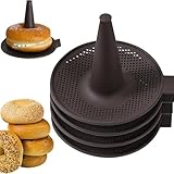 6-teiliges Backformen-Set aus Silikon für Donuts Brot & Kuchen Mikrowelle & Ofen geeignet (bis 230°C) Spülmaschinenfest (4-teiliges Set)