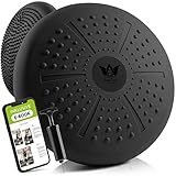 ZenOne Sports® Balance Kissen I Ballkissen für Koordinations- & Rückentraining I Orthopädisches Sitzkissen I Luftkissen für Fitnesstraining inkl. Pumpe & Workout-Guide I Balancekissen