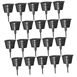 TOYZFRIENDY 30 Stück Düngerbox mit Deckel Groß Bonsai Pflanzendüngerkorb Langsam Löslich für Garten Zimmerpflanzen Balkon Kübelpflanzen Zubehör Langlebig und Einfach Anzuwenden