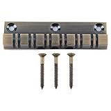 E-Gitarrenbrücke, hochwertiger Ersatz für Epi-Style Gitarren, passend für 12-String Modelle, robuste Metallbrücke, für Musiker, Studio, Bühne und privat