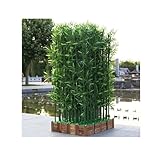 Künstlicher Bambus-Sichtschutz, dekorativer Außenzaun für Deck, Terrasse und Garten, Sichtschutzlösungen