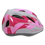 ibasenice 1 Stück Outdoor Sport Helm für Jungen und Mädchen Verstellbarer Schützer für Radfahren Skaten und Rollersport Kopfgröße