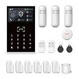 WiFi-Alarmanlage für die Sicherheit zu Hause, 4G GSM DIY Alarmanlagen, keine monatliche Gebühr, Tür-/Fenster-Sensoren, für die Sicherheit von älteren Menschen und Kindern (16 Pack)
