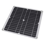 Tragbares 12-W-18-V-Solarpanel, Solarstromversorgungs-Panel-Kit, Mono-Solarladeregler mit Typ-C-Ausgang, Solarbatterie-Ladegerät-Kit für Autos, Schiffe, Flugzeuge Im Freien