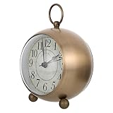 ABOOFAN 4 Stück Retro leuchtender Wecker kleine Uhr Haushaltsuhr Kinderwecker Dekor Geschenke Uhr fürs Bett Vintage Tischuhr große Zahlen schmücken digitaler Tisch Nachttischuhr Student