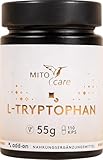 MITOcare L-Tryptophan - Aminosäure L-Tryptophan wirkt stimmungsregulierend - Unser L-Tryptophan wird aus natürlicher Fermentation gewonnen - Vorratspack mit 110 Kapseln, ausreichend für 14 Wochen
