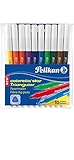 Pelikan Fasermaler Colorella Star Trigangular dreieckige Stifte, 1 Set, 10-farbig