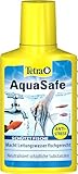 Tetra AquaSafe - Qualitäts-Wasseraufbereiter für fischgerechtes und naturnahes Aquariumwasser, neutralisiert fischschädliche Stoffe im Leitungswasser, 100 ml Flasche