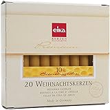 Eika 10262710 Baumkerzen 10% Bienenwachs, 20er Packung, 10cm x 1,25cm