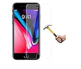 ino Schutzglas kompatibel mit Panzerglas iPhone 7 iPhone 8 Panzerfolie Displayschutzglas Harte Folie Schutz Glasfolie