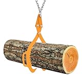 Premium Verladezange für Holz Handpackzange Klauenhaken 25' 1000kg/2200lbs Forst Zange Schleppzange Greifzange Packzange Verladehilfe Hochleistungs