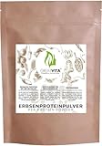 Erbsenprotein Pulver 400g | 85% Eiweiß Isolate, 18 Aminosäuren | Vegane Premiumqualität, ohne Zuckerzusatz & gentechnikfrei | Ideal für Shakes & Smoothies - Hochwertiges pflanzliches Erbsenmehl