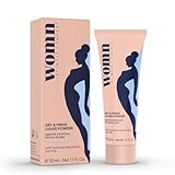 womn Dry & Fresh Liquid Powder 50 ml – Flüssiger, talkumfreier Körperpuder für den Intimbereich wie Leiste und unter den Brüsten – Absorbiert Schweiß und beugt Wundscheuern sowie Gerüchen vor