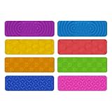 Qsvbeeqj Silikon Sensorische Texturflächen Stress Saugbeche Spielzeug Für Büro Heimat Badezimmer Kreatives Spielset Für Kids Creative Saug Cup Toy