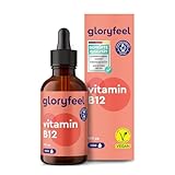 Vitamin B12 Tropfen (50ml) - 500µg Hochdosiert - 2 Aktivformen Methyl- & Adenosylcobalamin - Alkoholfrei & Vegan - Hoch bioverfügbar, laborgeprüft, ohne Zusätze in Deutschland hergestellt