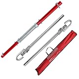 Einfeben Abschleppstange 3tlg. inkl. Dämpfung 2000 kg Zugkraft inkl. Tasche PKW Abschleppseil