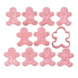 Set Von 11 Weihnachtskeksen Pressable Kekse Lebkuchen Mann Kekse Schimmelpacksformen Für Kinder