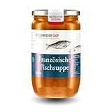 Der Feinschmecker Französische Fischsuppe 720ml I Edle Bouillabaisse aus natürlichem Fisch & Gemüse I Köstlich & Vielseitig