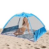 Sonnenschutz | Strandschatten UPF 50 Campingzelt | Wasserdicht UV-Schutz Baldachin Sonnenschutz Leicht 2 3 4 Personen für Familienspaß, Angeln, Reisen, Camping Zubehör