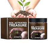Bodenaktivator Für Pflanzen - Dünger Für Sämlinge Innenbereich | 200g Bodenaktivator für Rasen, Hochbeet, Gewächshaus, Innenbereich