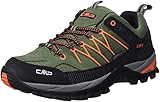 CMP Herren Rigel Low Shoe WP Trekking-Schuhe, TORBA-Flash ORANGE, 43 EU
