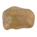 Operitacx Versteckte Schlüsselbox Resin Täuschend Echte Steinoptik Wetterfest und Dekorativ für Garten Zuhause Schlüsselversteck für Ersatzschlüssel und Kleine Gegenstände