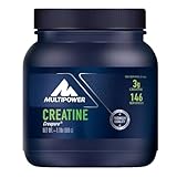 Multipower Creatine – 100% reines Creatin Monohydrat Pulver für intensives Training – steigert die körperliche Leistungsfähigkeit – 1 x 500 g