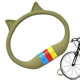 Fahrradschloss | Katzenohr-Design Kombinationsschloss | Katzenohren Design Silikon Vorhängeschloss Für Sicherheit Motorrad Outdoor Tor Grill Terrasse Reise Berufspendeln