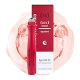 Skincyclopedia Retinol Augen Roll On kühlend mit Squalan und Hyaluronsäure, Augenroller gegen Falten und Augenringe, Soforteffekt Augenserum, Anti Aging Augencreme, optimale Augenpflege, 15ml