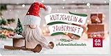 Klitzeklein & zauberhaft: Mini-Adventskalender | 24 weihnachtliche Wünsche im Hosentaschenformat, ideales Advents- und Wichtelgeschenk oder für selbst gemachte Adventskalender