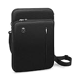 FINPAC Laptop Schultertasche für 13,6' MacBook Air M3 A3113 2024/ M2 A2681, 14,2' MacBook Pro M4 M3 M2 M1 2024-2021, 13' MacBook Pro/Air, Surface Pro 11/10/9/X/8/7/6, Laptop Hülle mit Zubehör Tasche