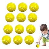 Tennisbälle: Sportbälle aus hochelastischem Schaumstoff, Softbälle innen und außen, leichte Rebound-Ausrüstung für Anfänger, Tennis-Trainingswerkzeuge, Divers