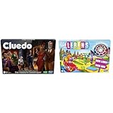 Hasbro Gaming Cluedo Brettspiel für Kinder ab 8 Jahren, neu gestaltetes Cluedo für 2–6 Spieler & EL des Lebens, Brettspiel für die ganze Familie für 2 – 4 Spieler