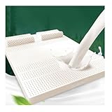 Matratzenauflage Latex-Matratze, 140 X 200 cm, Superweich 100% Natürlich, Für Schlafzimmer Hotels,90x200X5cm