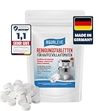 Reinigungstabletten 25 Stück | für alle Marken und Arten von Kaffeevollautomaten und Kaffeemaschinen, z. B. De’Longhi, Philips, Siemens, Saeco, Melitta, Krups, Miele | Markenqualität Made in Germany