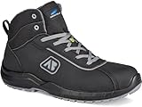 Aboutblu Sicherheitsschuh S3 ESD Uni EN ISO 20345:2012/SRC (51385) Discovery Mid Schwarz/Grau-35