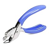 Sinzau Heftklammerentferner, Büroheftklammerziehwerkzeug, handgehaltener Komfort, Blau