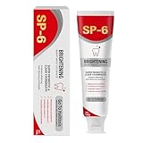 Sp-6 Ultra Whitening Zahnpasta | Sp6 Zahnpasta | Sp-6 Zahnpasta Probiotische Aufhellung | Tiefenreinigung und Mundpflege-Zahnpasta für frischen Atem | 120g*2